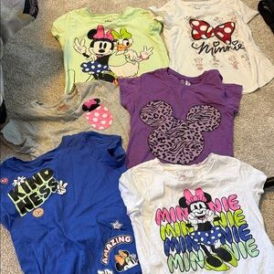 Disney Character Graphic T-Shirts Bundle